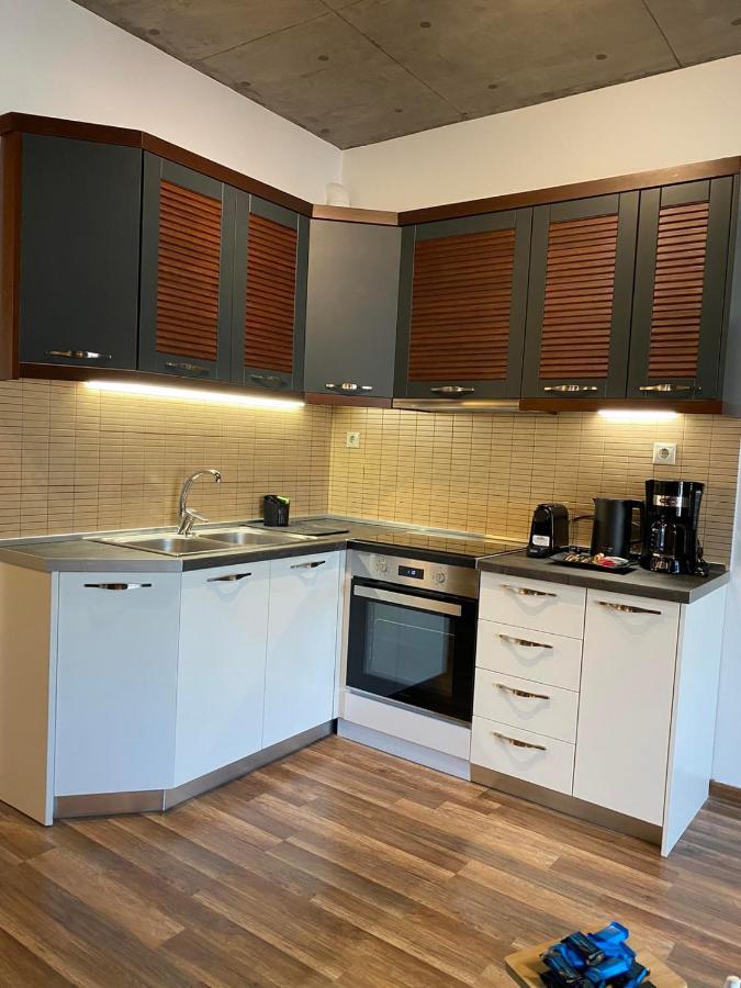 The Grey Apartments Волос Екстериор снимка